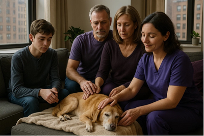 Saying Goodbye at Home: How At-Home Pet Euthanasia Brings Comfort, Dignity, and Peace